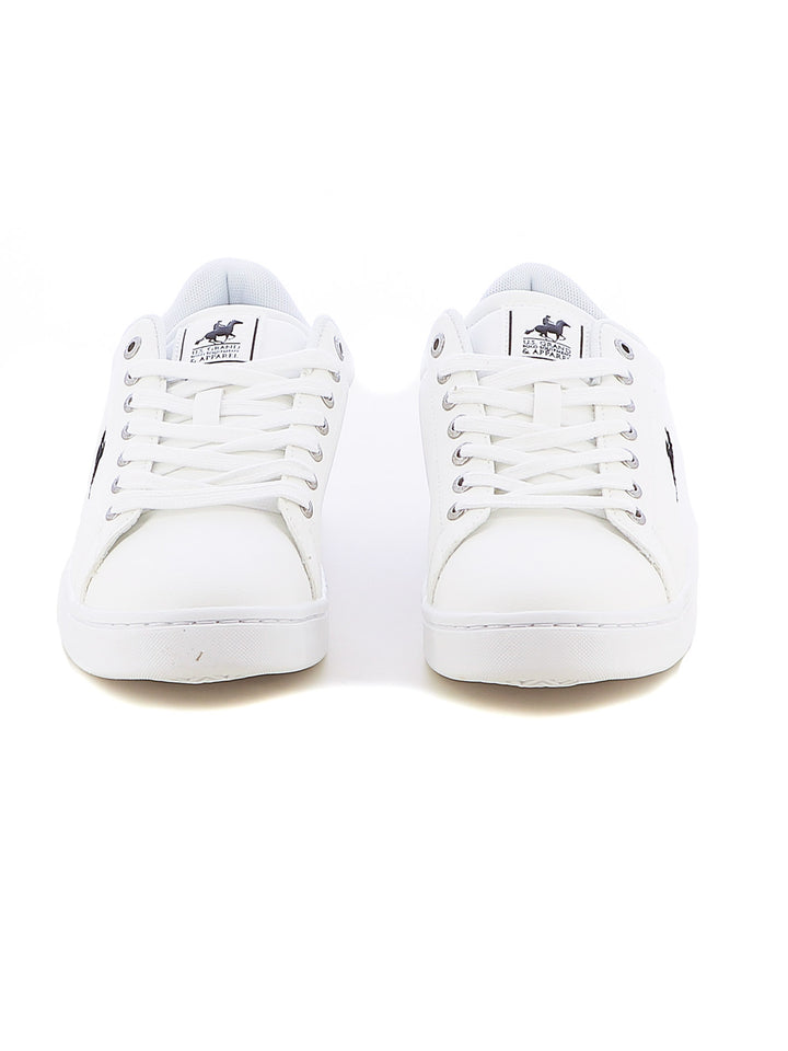 Sneakers stringate uomo US GRAND POLO GPM424000 bianco nero | Costa Superstore