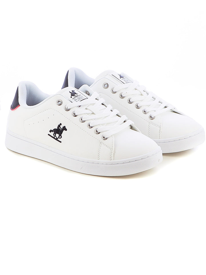 Sneakers stringate uomo US GRAND POLO GPM424000 bianco nero | Costa Superstore