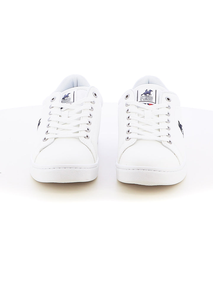 Sneakers stringate uomo US GRAND POLO GPM424000 bianco blu | Costa Superstore