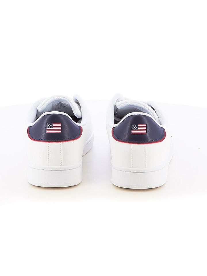 Sneakers stringate uomo US GRAND POLO GPM424000 bianco blu | Costa Superstore