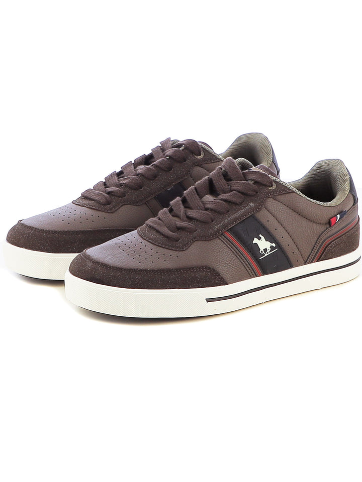 Sneakers stringate uomo US GRAND POLO GPM424606 marrone | Costa Superstore