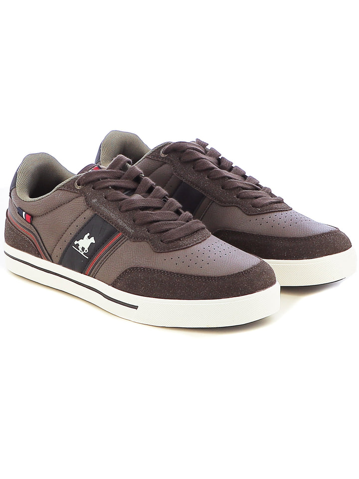 Sneakers stringate uomo US GRAND POLO GPM424606 marrone | Costa Superstore