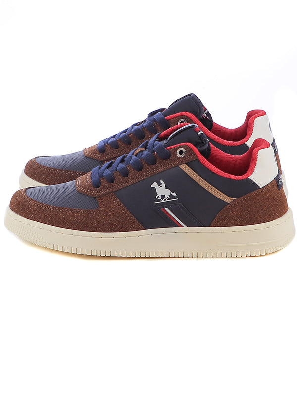 Sneakers stringate uomo US GRAND POLO GPM424706 blu_beige | Costa Superstore