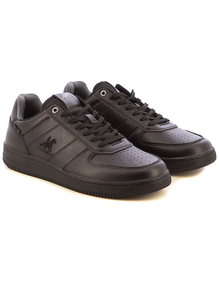 Sneakers stringate uomo US GRAND POLO GPM424707 nero | Costa Superstore