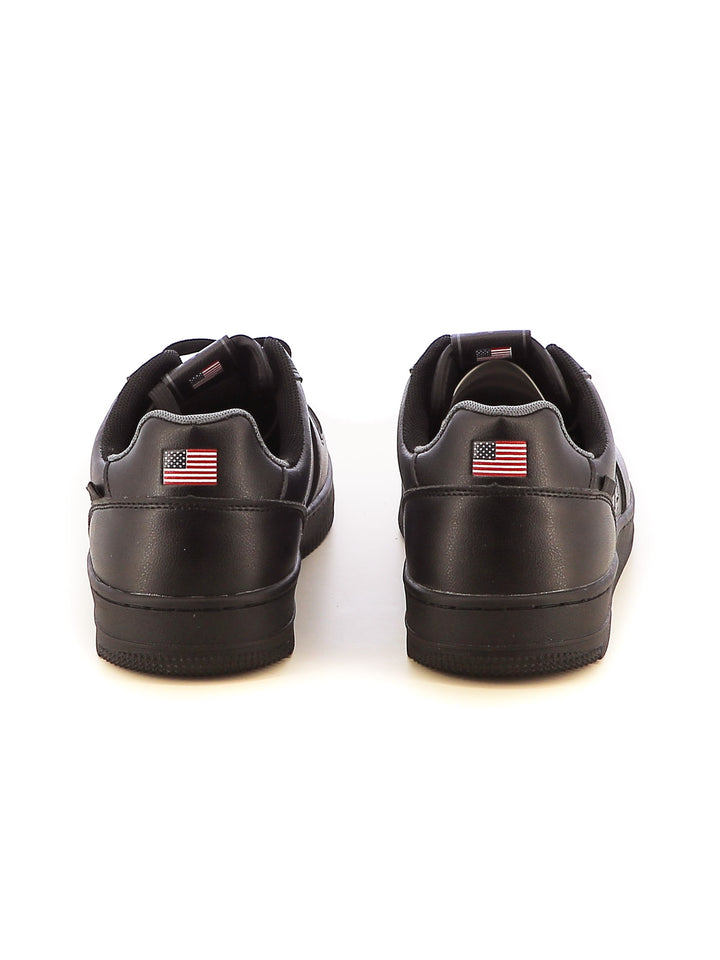 Sneakers stringate uomo US GRAND POLO GPM424707 nero | Costa Superstore