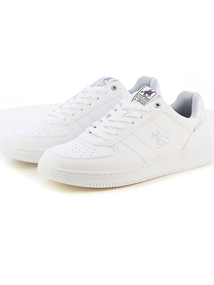 Sneakers stringate uomo US GRAND POLO GPM424707 bianco | Costa Superstore