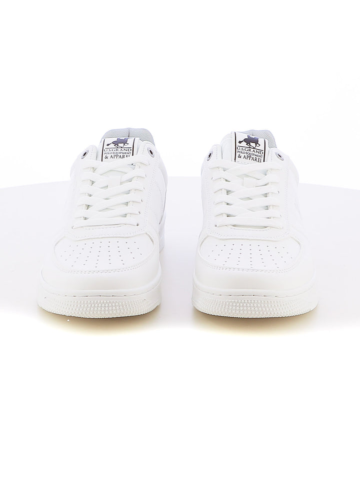 Sneakers stringate uomo US GRAND POLO GPM424707 bianco | Costa Superstore