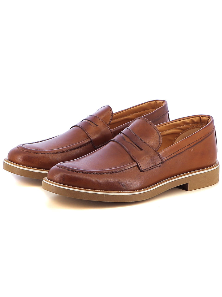 Mocassini eleganti uomo 1971 1200 PE cuoiocuoio | Costa Superstore