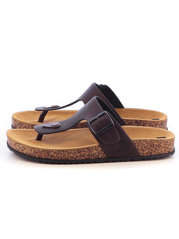 Infradito uomo uomo AMERICANINO AMM519X17 marrone | Costa Superstore
