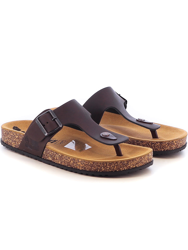 Infradito uomo uomo AMERICANINO AMM519X17 marrone | Costa Superstore