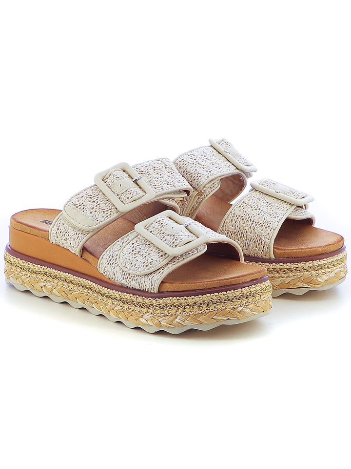 Ciabatte estive donna AMERICANINO AMW519X06 beige chiaro | Costa Superstore