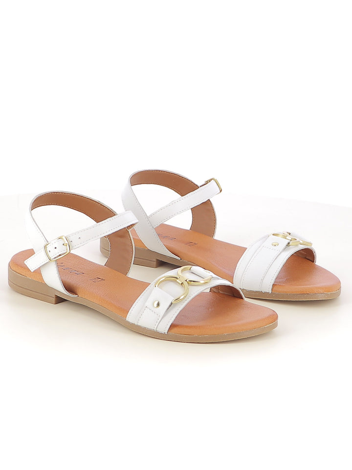 Sandali con cinturino donna ARIANNA 22G560 bianco | Costa Superstore