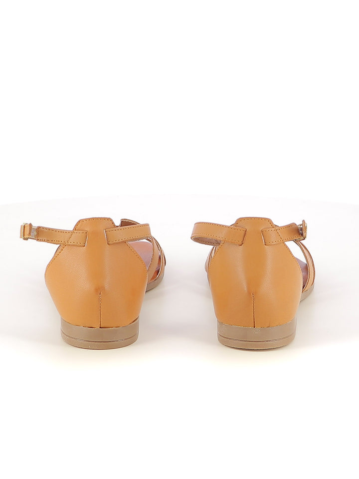 Sandali con cinturino donna ARIANNA 22G565 cuoio | Costa Superstore