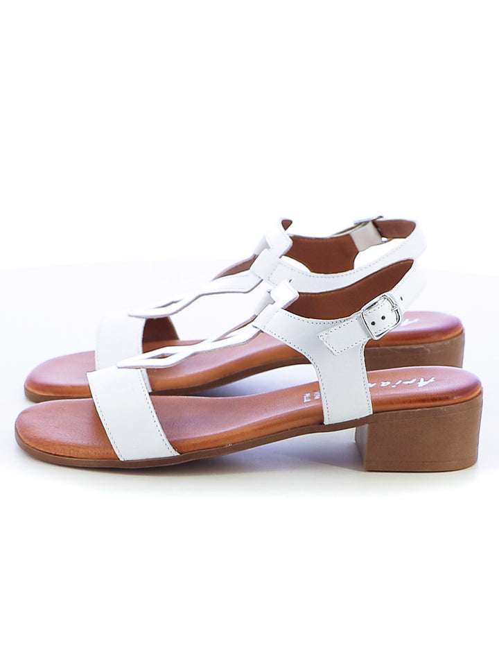 Sandali con cinturino donna ARIANNA 244295PC bianco | Costa Superstore