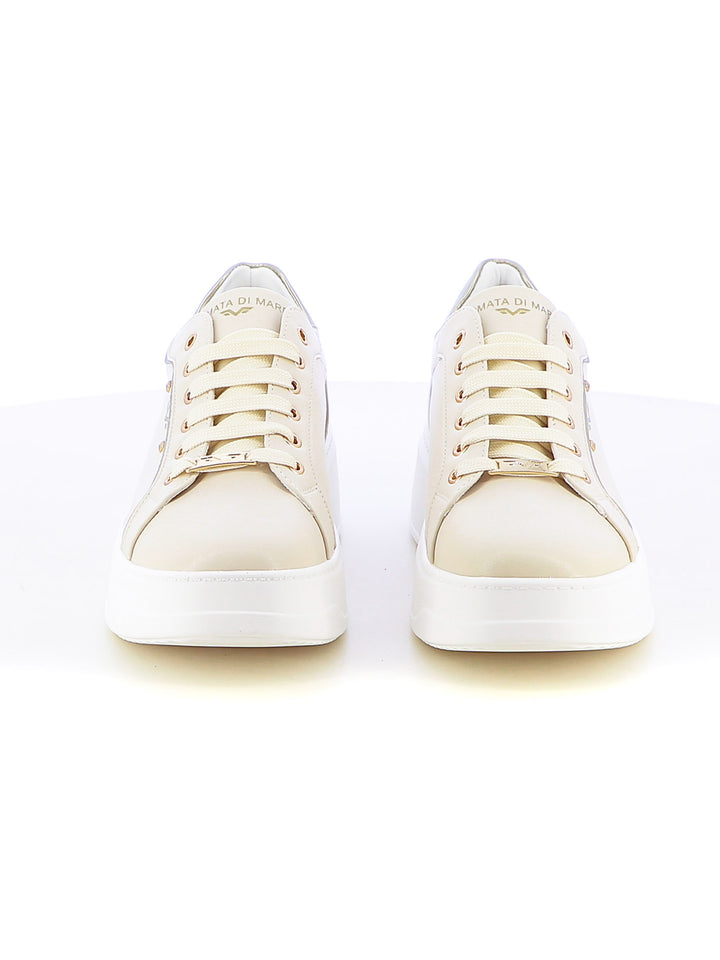 Sneakers stringate donna ARMATA DI MARE AMDS51H31 beige scuro | Costa Superstore