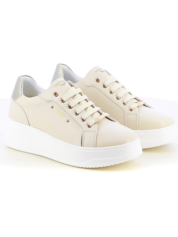 Sneakers stringate donna ARMATA DI MARE AMDS51H31 beige scuro | Costa Superstore