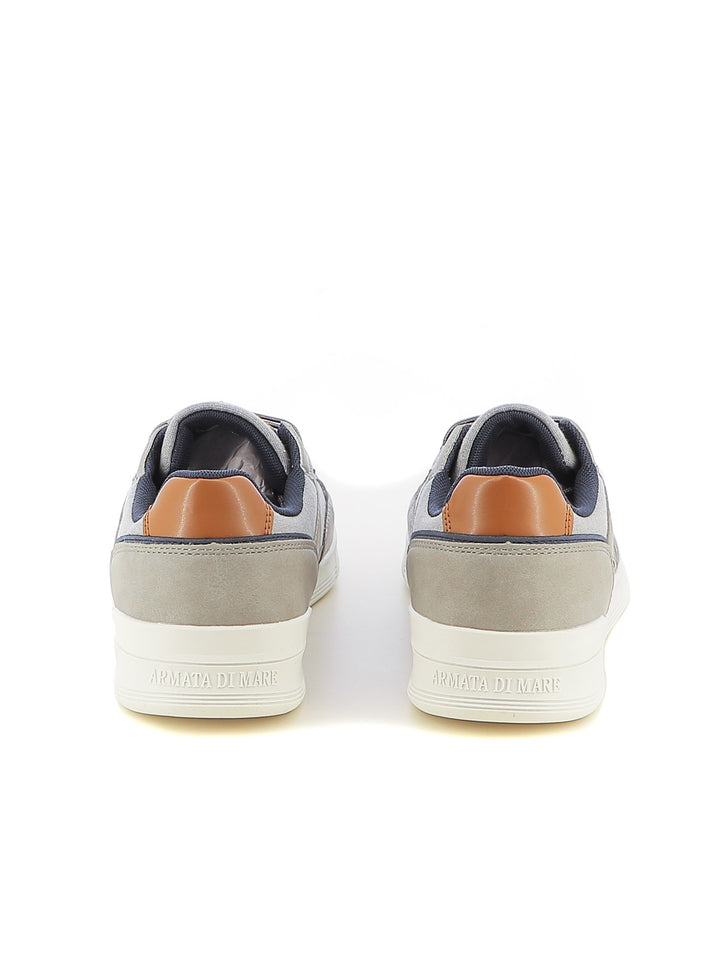 Sneakers stringate uomo ARMATA DI MARE AMUS25D733 grigio scuro | Costa Superstore
