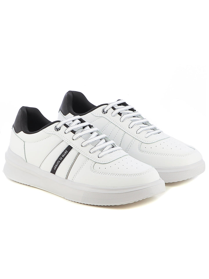 Sneakers stringate uomo ARMATA DI MARE AMUS25M728 bianco | Costa Superstore