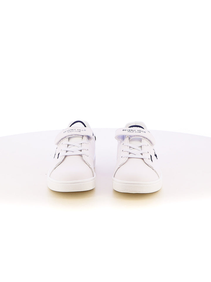 Sneakers stringate bambino BH POLO CLUB BHK514010 bianco blu | Costa Superstore