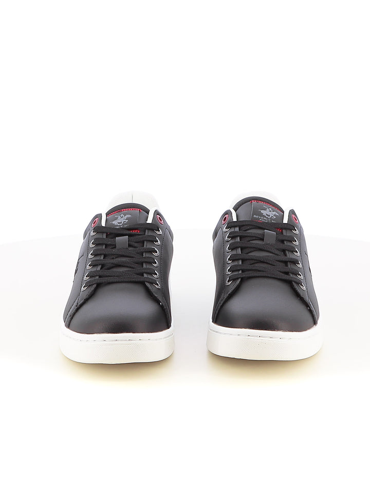 Sneakers stringate uomo BH POLO CLUB BHM514001 nero | Costa Superstore