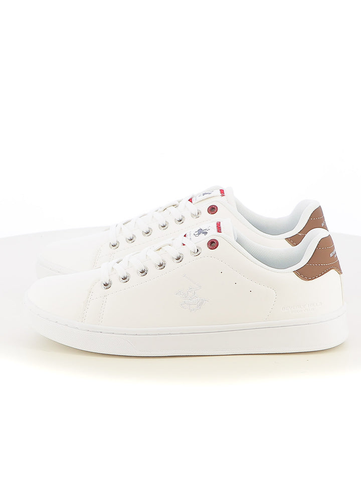 Sneakers stringate uomo BH POLO CLUB BHM514001 bianco | Costa Superstore