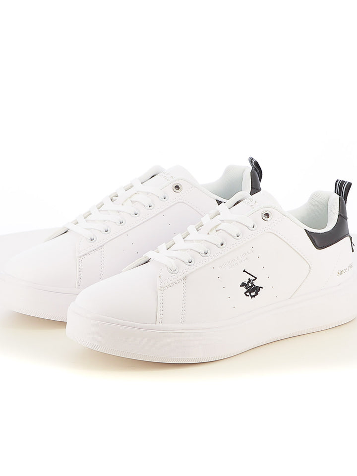 Sneakers stringate uomo BH POLO CLUB BHM514400 bianco | Costa Superstore