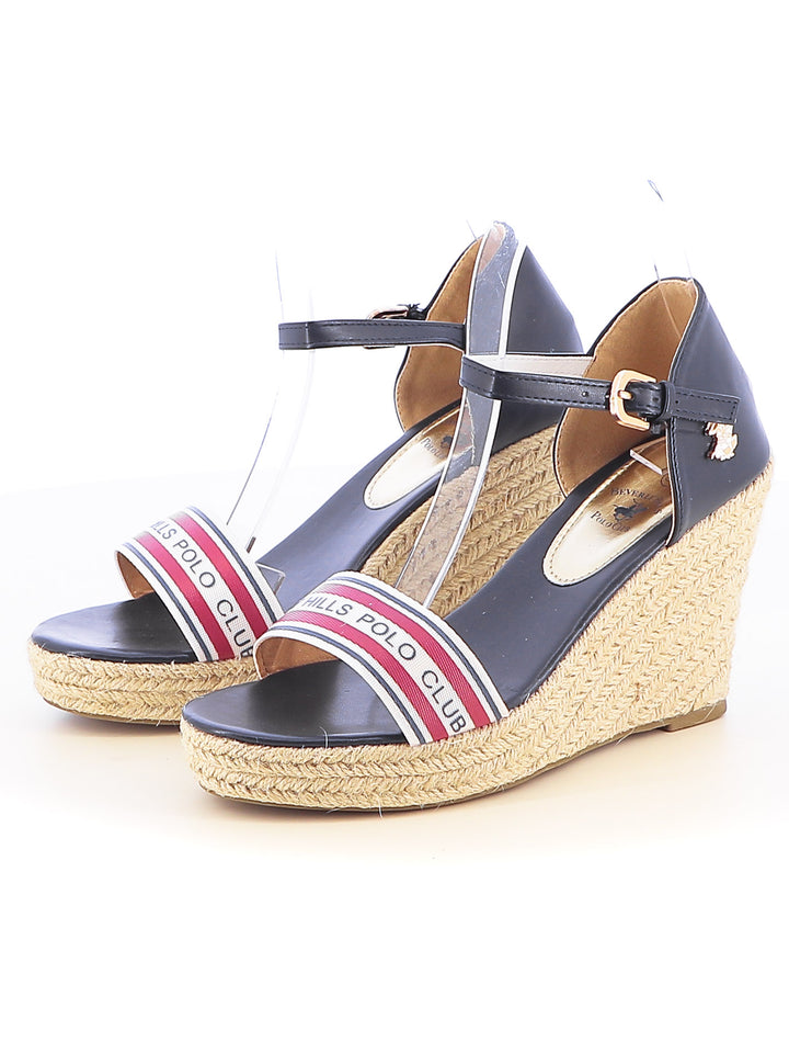 Sandali con cinturino donna BH POLO CLUB BHW511100 blu | Costa Superstore