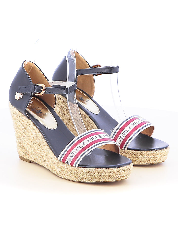 Sandali con cinturino donna BH POLO CLUB BHW511100 blu | Costa Superstore