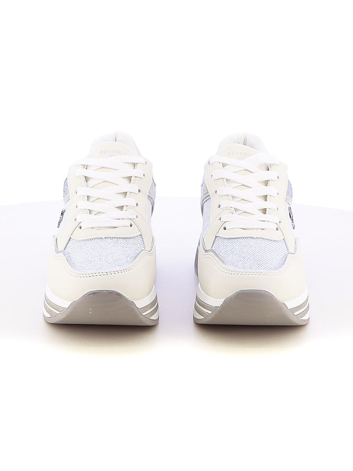 Sneakers stringate donna BH POLO CLUB BHW513300 bianco | Costa Superstore