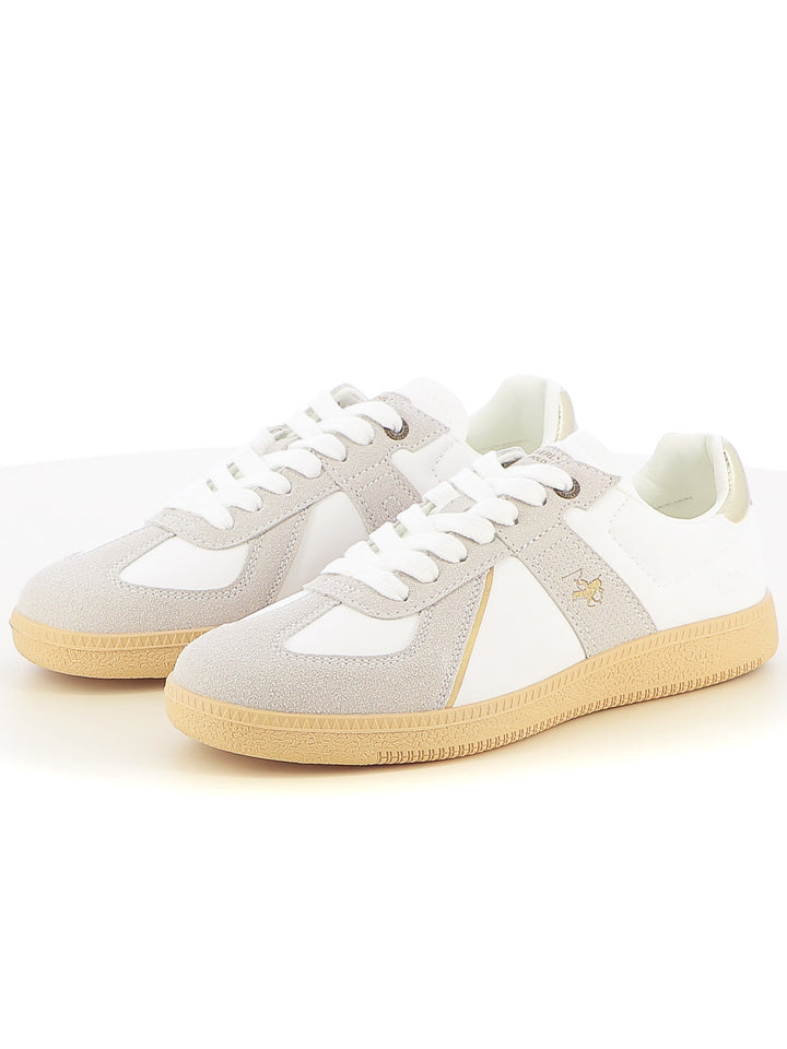 Sneakers stringate donna BH POLO CLUB BHW515200 bianco grigio | Costa Superstore