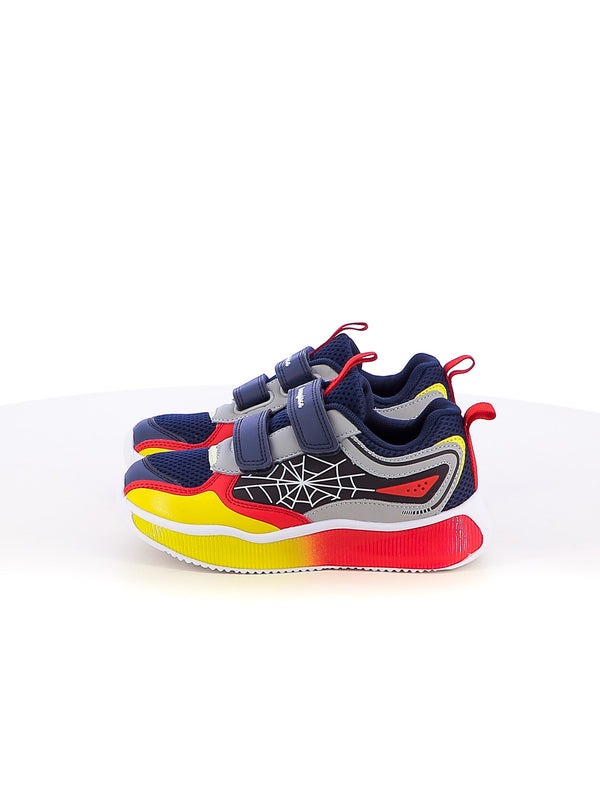 Sneakers con luci bambino BUNNY LACE K25192 blu rosso | Costa Superstore