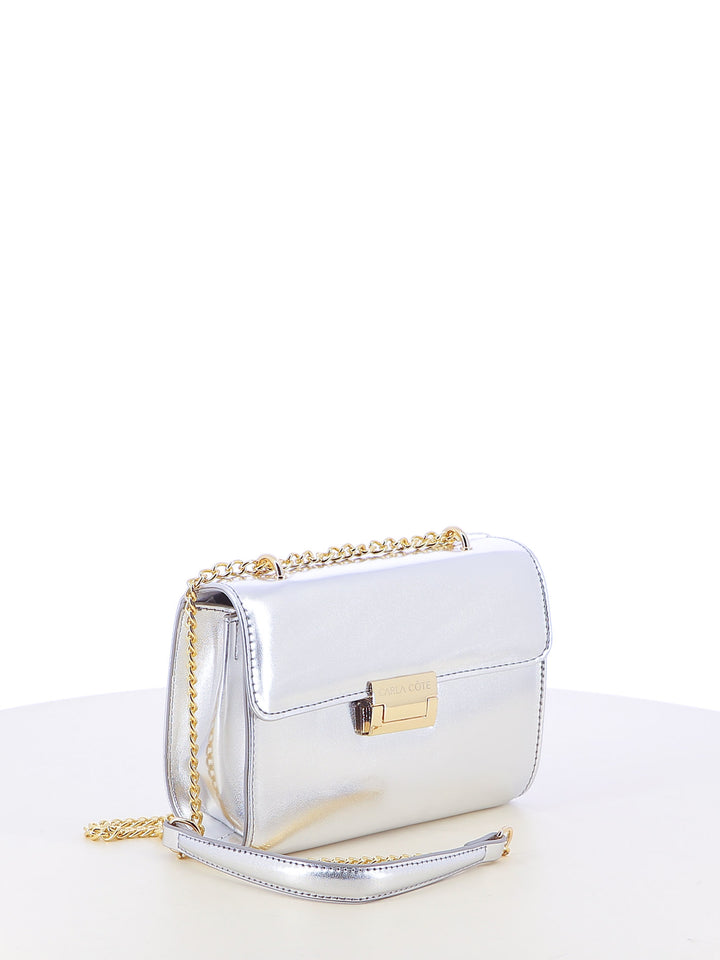 Pochette donna CARLA COTE 7044 argento | Costa Superstore
