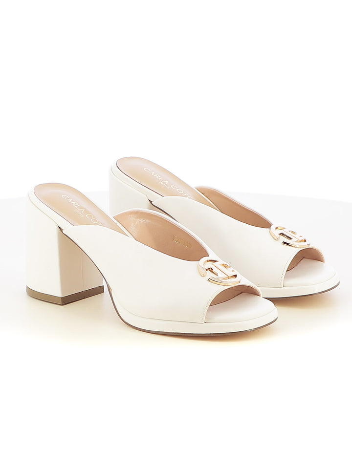 Ciabattine donna CARLA COTE K25100 bianco | Costa Superstore