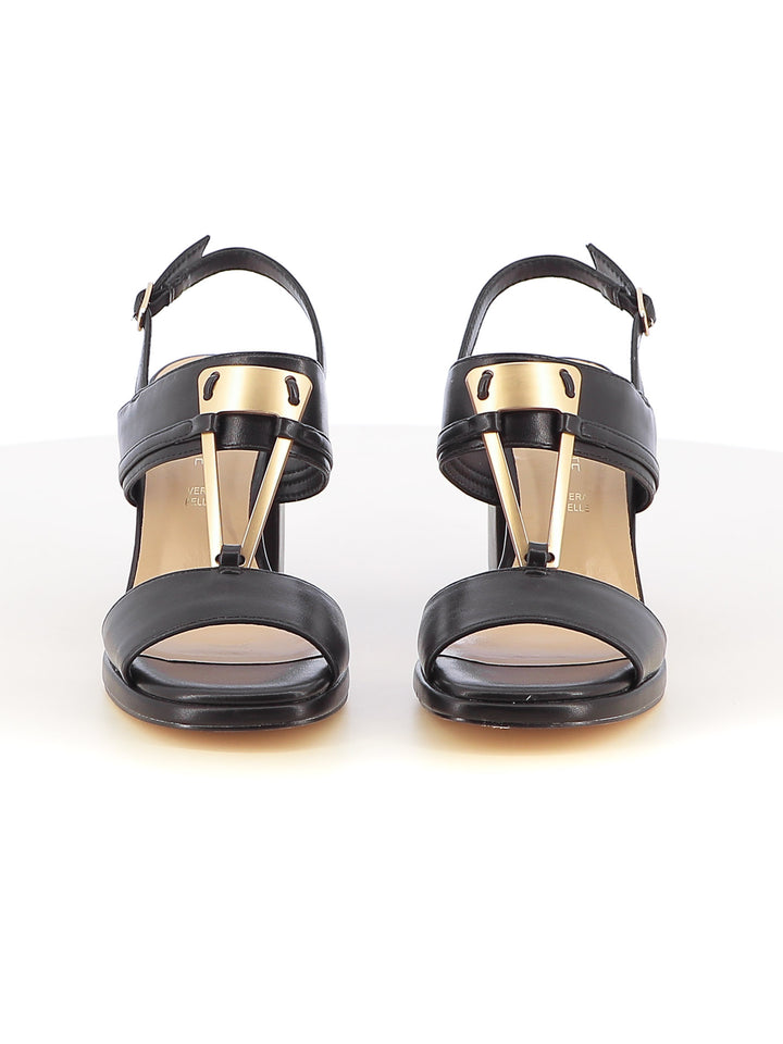 Sandali con t-strap donna CARLA COTE K25102 nero | Costa Superstore