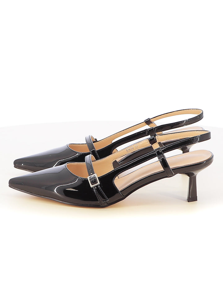Décolleté slingback donna CARLA COTE K3629 nero | Costa Superstore