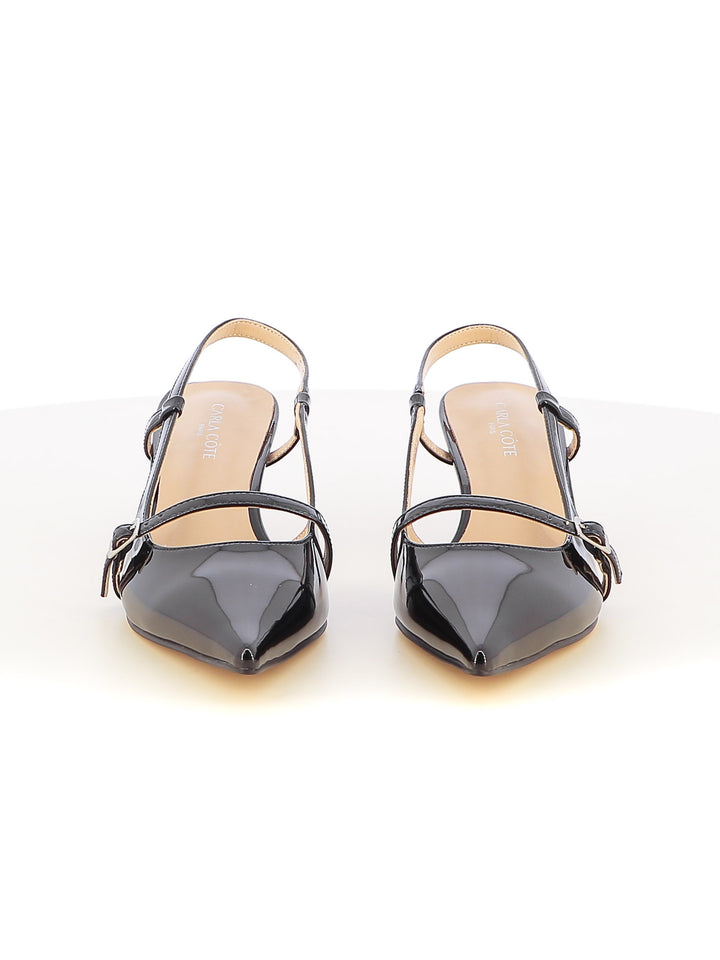 Décolleté slingback donna CARLA COTE K3629 nero | Costa Superstore