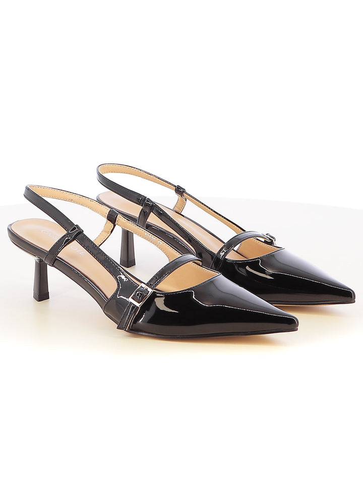Décolleté slingback donna CARLA COTE K3629 nero | Costa Superstore