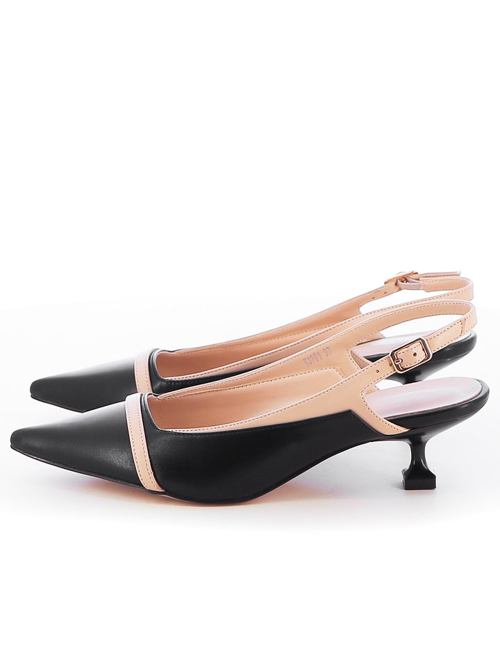 Décolleté slingback donna CARLA COTE K3761 nero | Costa Superstore