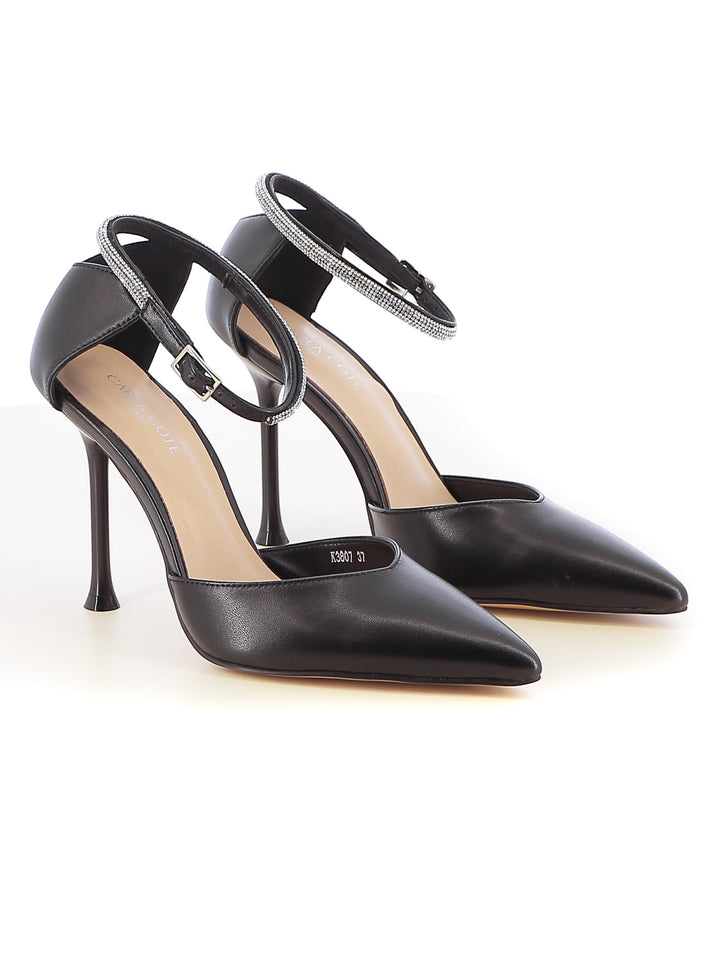 Décolleté aperte ai lati donna CARLA COTE K3807 nero | Costa Superstore