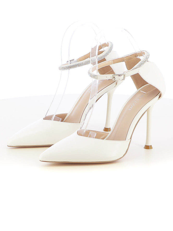 Décolleté aperte ai lati donna CARLA COTE K3807 bianco | Costa Superstore