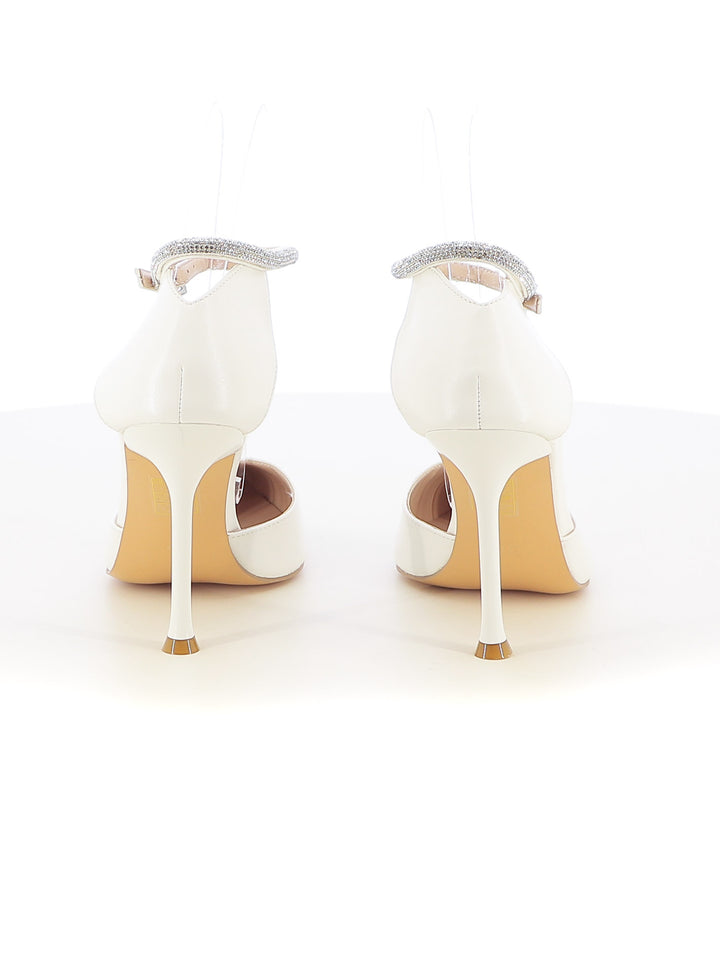 Décolleté aperte ai lati donna CARLA COTE K3807 bianco | Costa Superstore