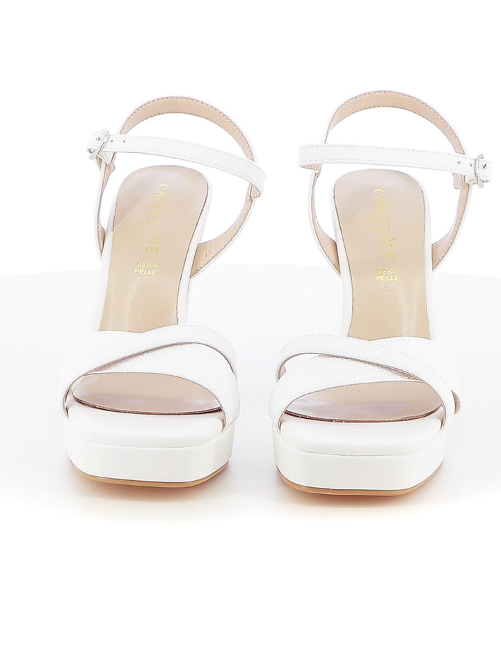 Sandali con cinturino donna CARLA COTE ZM9919 beige chiaro | Costa Superstore