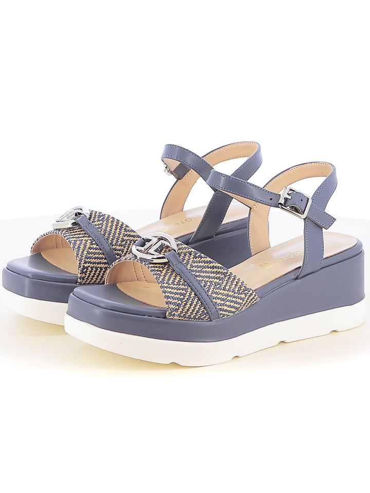 Sandali con cinturino donna CARLA COTE ZM9945 blu | Costa Superstore