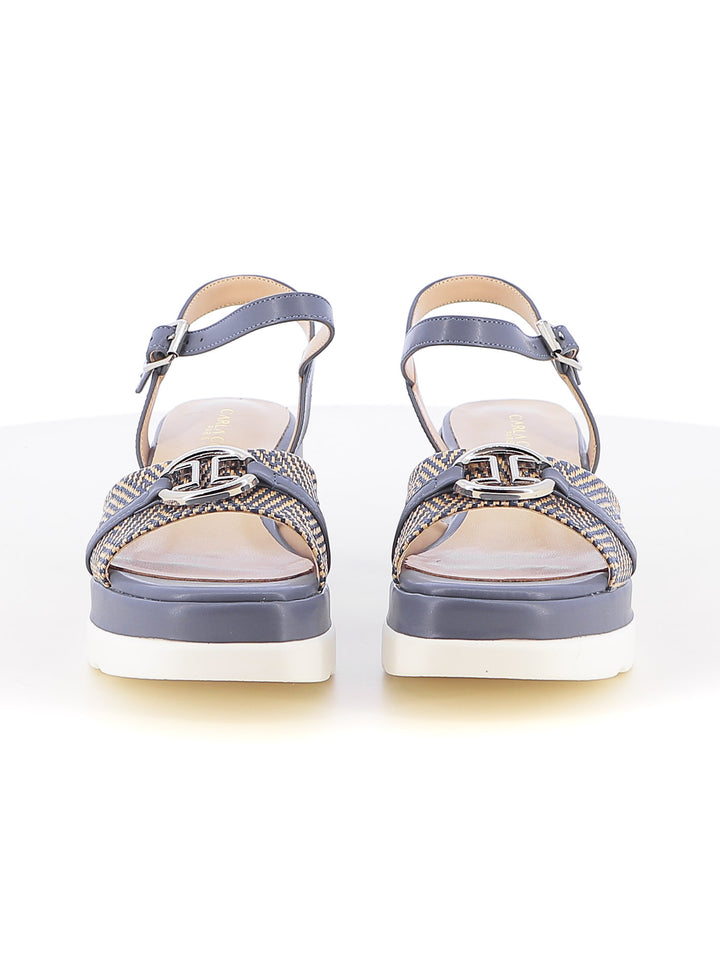 Sandali con cinturino donna CARLA COTE ZM9945 blu | Costa Superstore