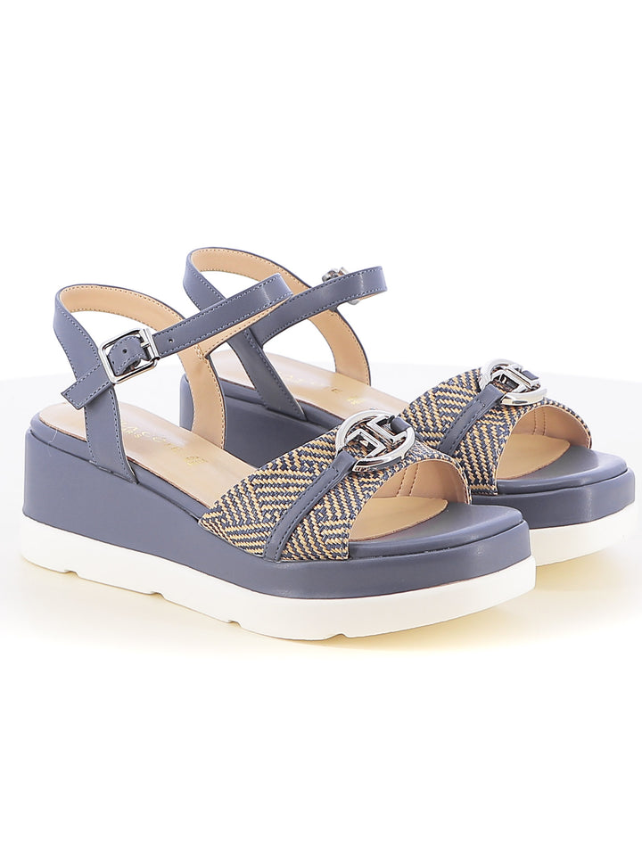 Sandali con cinturino donna CARLA COTE ZM9945 blu | Costa Superstore