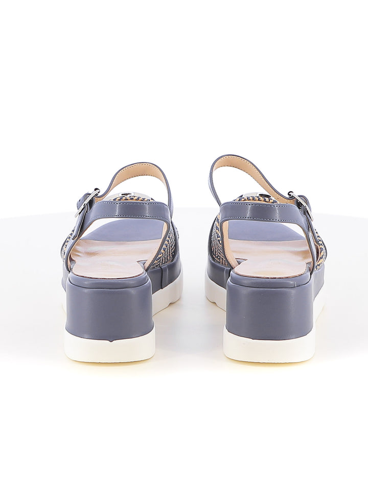 Sandali con cinturino donna CARLA COTE ZM9945 blu | Costa Superstore
