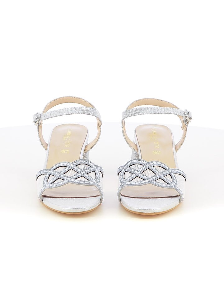 Sandali con cinturino donna CARLA COTE ZM9965 argento | Costa Superstore