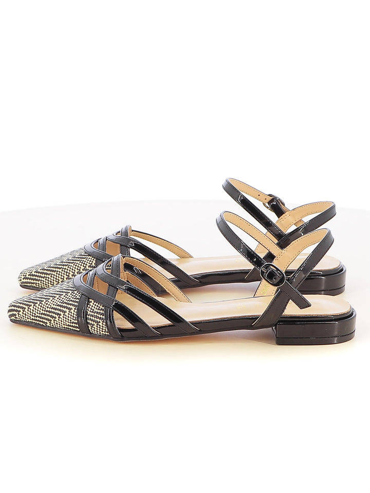 Sandali con cinturino donna CARLA COTE ZM9974 nero | Costa Superstore