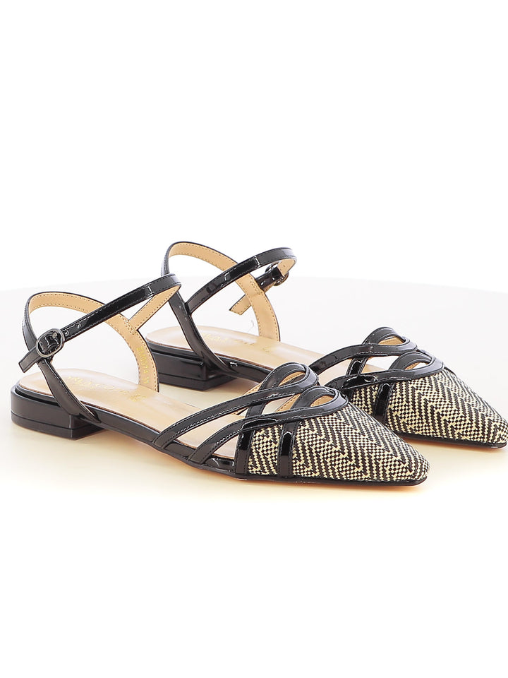 Sandali con cinturino donna CARLA COTE ZM9974 nero | Costa Superstore