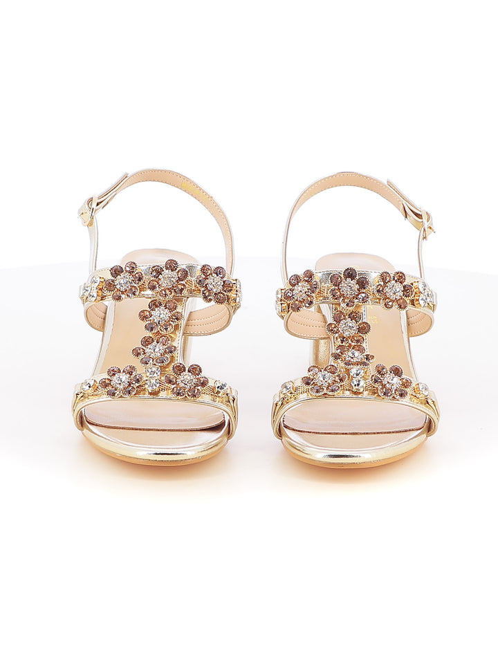 Sandali con t-strap donna CARLA COTE ZM9991 oro | Costa Superstore
